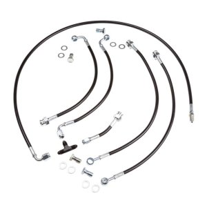 Mazda MX-5 Brake Line Kit - Front + Rear - Chase Bays - Caliper - `89-`05 Mazda MX-5 Brake Line Kit - Front + Rear - Chase Bays - Caliper - `89-`05